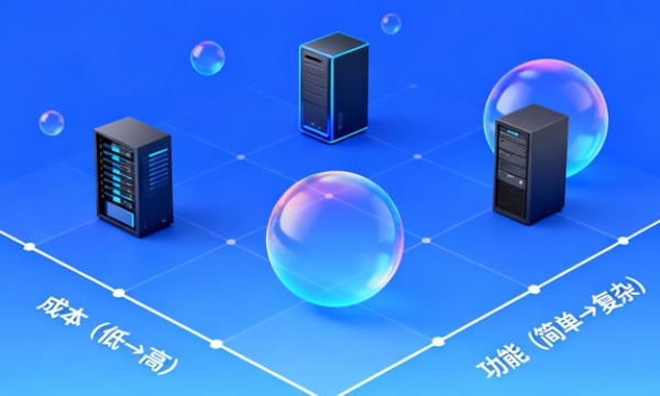 虚拟主机、VPS、云服务器和独立服务器有什么区别？合肥网站建设告诉您应该怎么选？