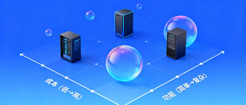 虚拟主机、VPS、云服务器和独立服务器有什么区别?合肥网站建设告诉您应该怎么选? 虚拟主机、VPS、云服务器和独立服务器有什么区别?合肥网站建设告诉您应该怎么选?